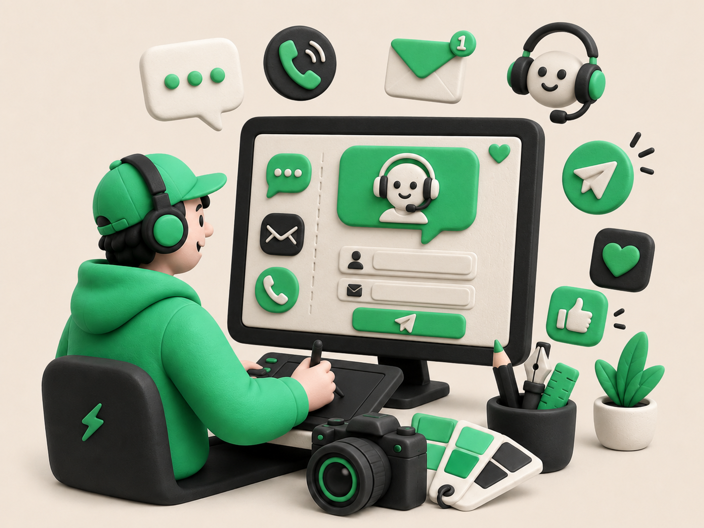 Kontakt — illustration
